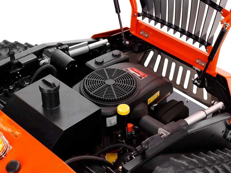 Stocker Titan 500 - Robot d&eacute;broussailleur &agrave; chenilles hybride (thermique + batterie) - Radiocommand&eacute;