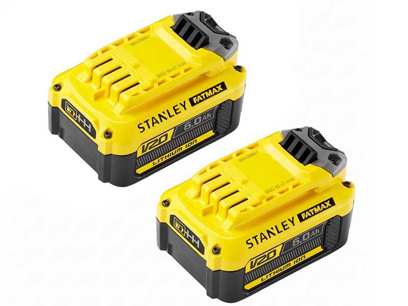 Stanley Fatmax SCSNP460R2-QW - Fraise &agrave; neige &agrave; batterie - 2 x 18 V 6 Ah