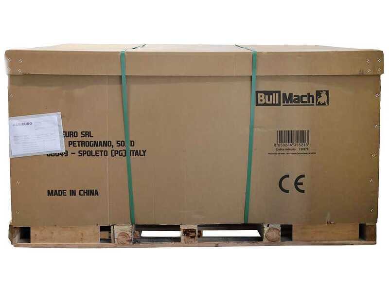 BullMach PEGASO 95-200 RMH - Tracteur tondeuse avec transmission hydrostatique - Bac de ramassage - Mulching