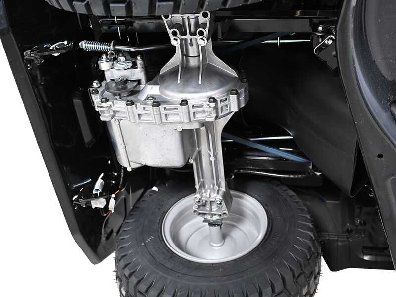 BullMach PEGASO 95-200 RMH - Tracteur tondeuse avec transmission hydrostatique - Bac de ramassage - Mulching