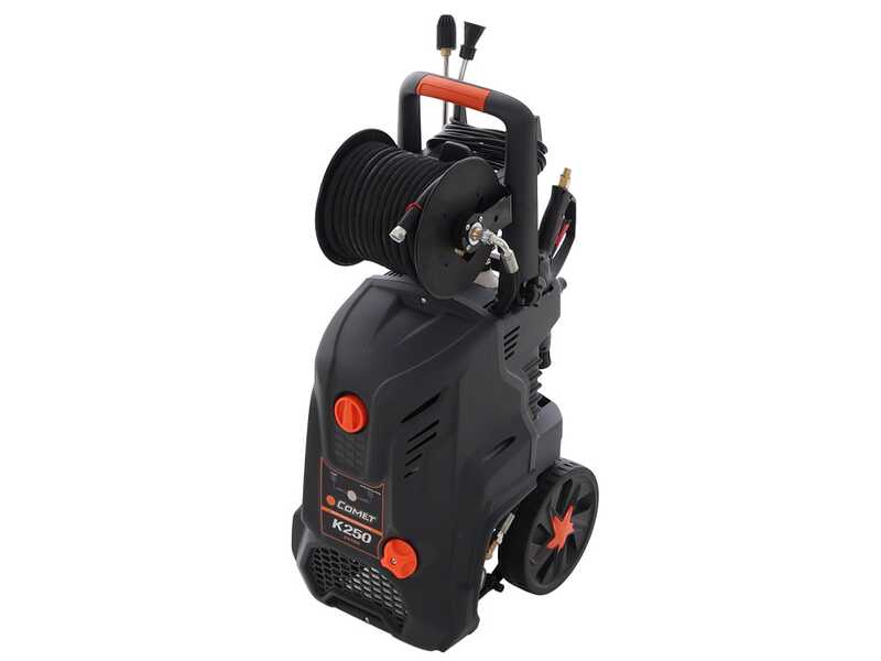 Comet K250 15/170 T EXTRA - Nettoyeur haute pression professionnel &agrave; eau froide - 170 bars - 900 l/h - Triphas&eacute;