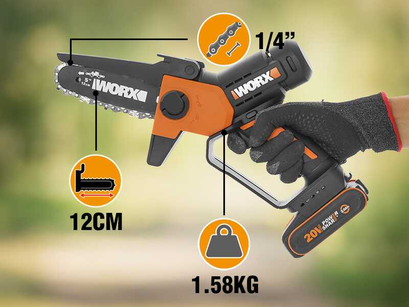 Worx WG326E - &Eacute;lagueuse sur batterie - 20 V 2 Ah
