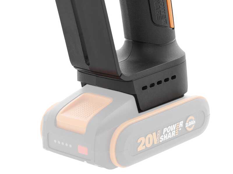 Worx WG326E.9 - &Eacute;lagueuse sur batterie - 20 V - SANS BATTERIE NI CHARGEUR
