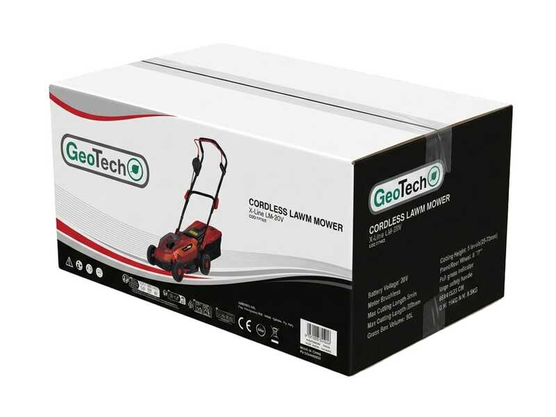 Geotech X-Line LM-20V - Tondeuse &agrave; gazon &agrave; batterie - SANS BATTERIE NI CHARGEUR