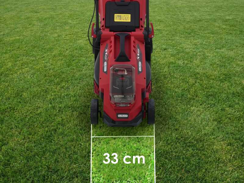 Geotech X-Line LM-20V - Tondeuse &agrave; gazon &agrave; batterie - SANS BATTERIE NI CHARGEUR