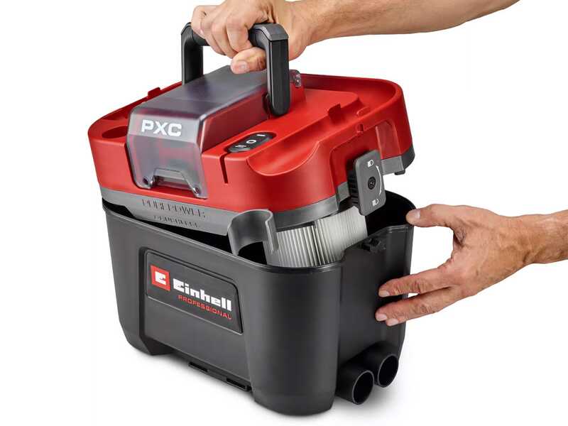 Einhell TP-VC 18/10 Li BL - Aspirateur multifonction &agrave; batterie - 18 V 5,2 Ah
