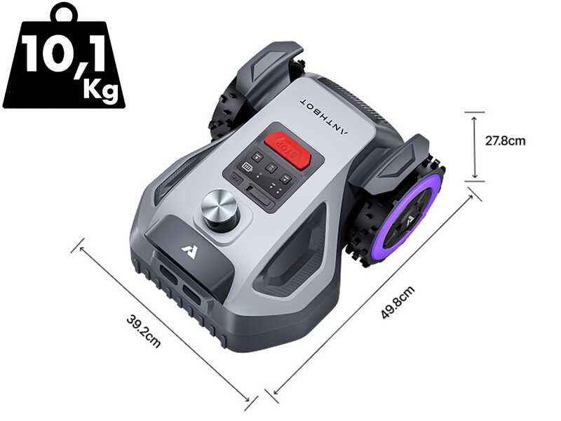 Anthbot M5 LiDAR - Robot tondeuse - Sans installation