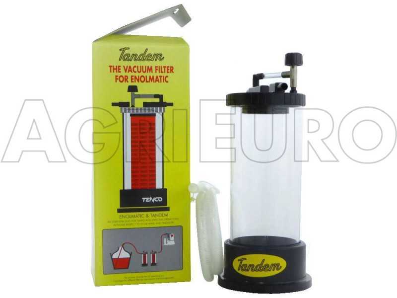 Porte-filtre Tandem &agrave; vin pour la remplisseuse Enolmatic - Filtrage pour la mise en bouteille du vin