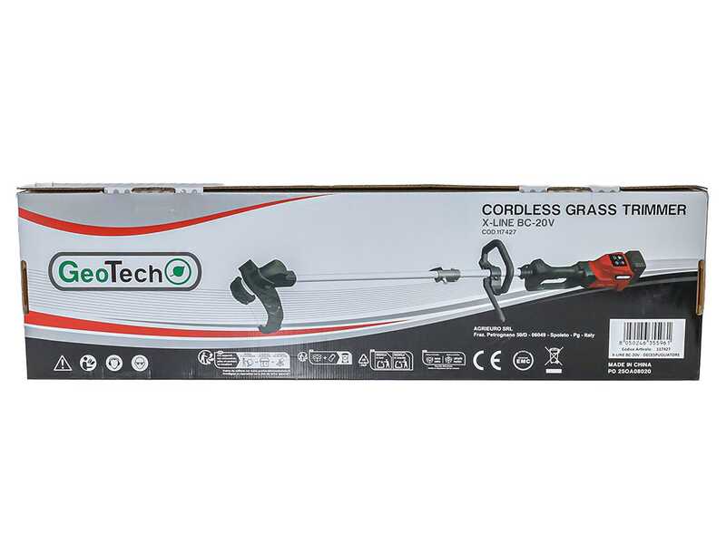 GeoTech X-Line BC-20V - D&eacute;broussailleuse &agrave; batterie - 20 V 4 Ah
