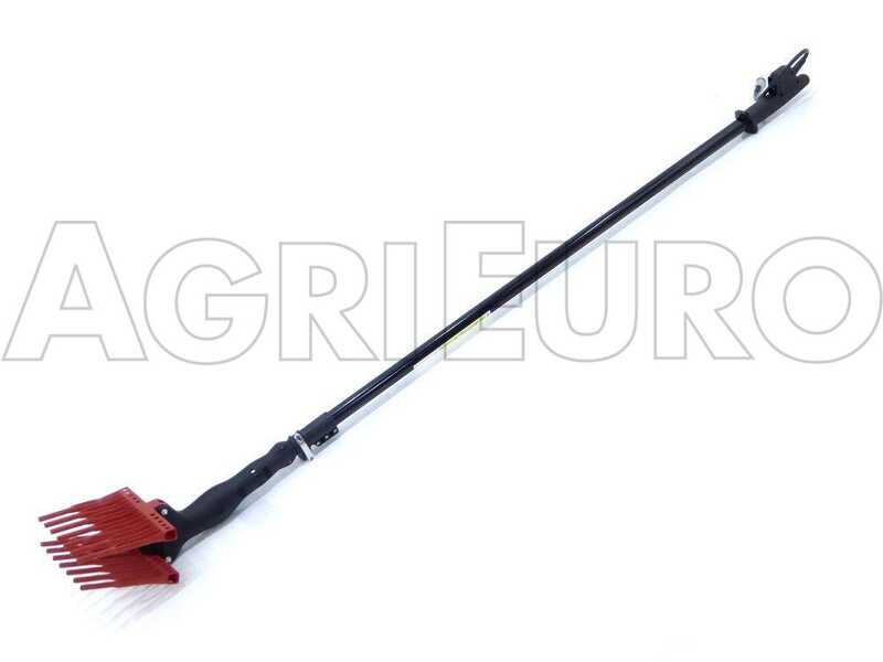 GeoTech Olive Picker 400 EVO - Peigne vibreur &eacute;lectrique 190/280 cm &agrave; batterie de type automobile avec c&acirc;ble inclus - Perche t&eacute;lescopique en aluminium