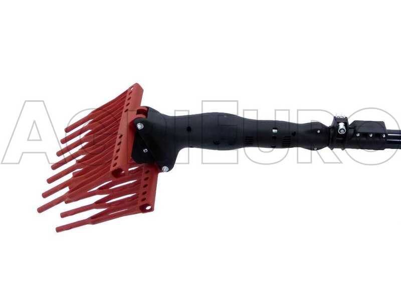 GeoTech Olive Picker 400 EVO - Peigne vibreur &eacute;lectrique 190/280 cm &agrave; batterie de type automobile avec c&acirc;ble inclus - Perche t&eacute;lescopique en aluminium
