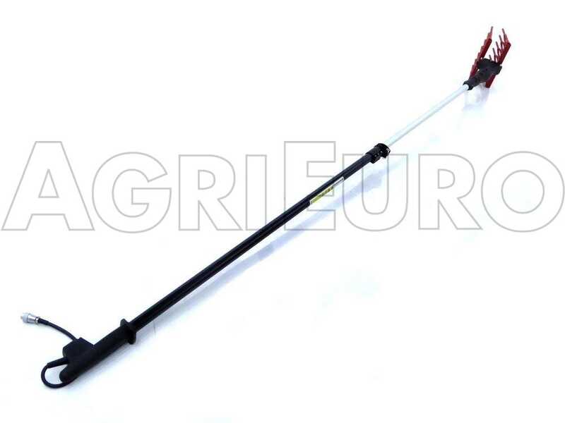 GeoTech Olive Picker 400 EVO - Peigne vibreur &eacute;lectrique 190/280 cm &agrave; batterie de type automobile avec c&acirc;ble inclus - Perche t&eacute;lescopique