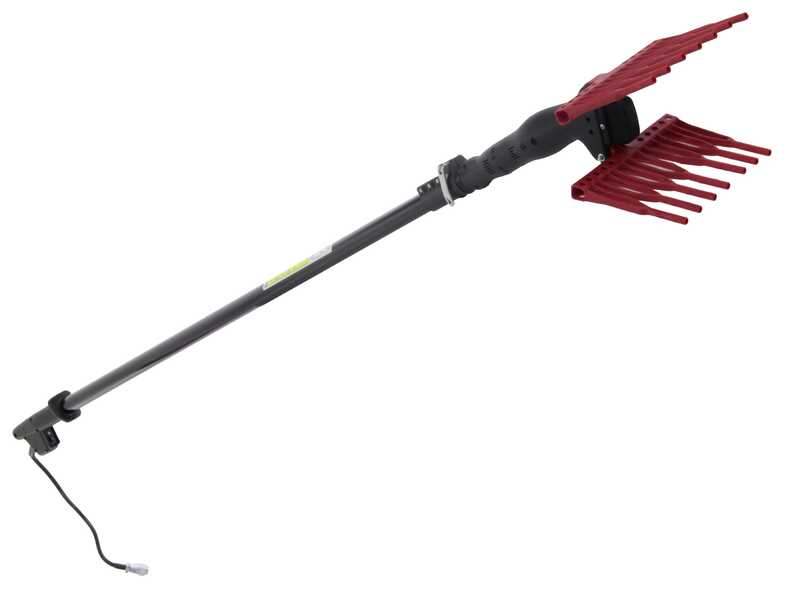 GeoTech Olive Picker 400 EVO - Peigne vibreur &eacute;lectrique 190/280 cm &agrave; batterie de type automobile avec c&acirc;ble inclus - Perche t&eacute;lescopique
