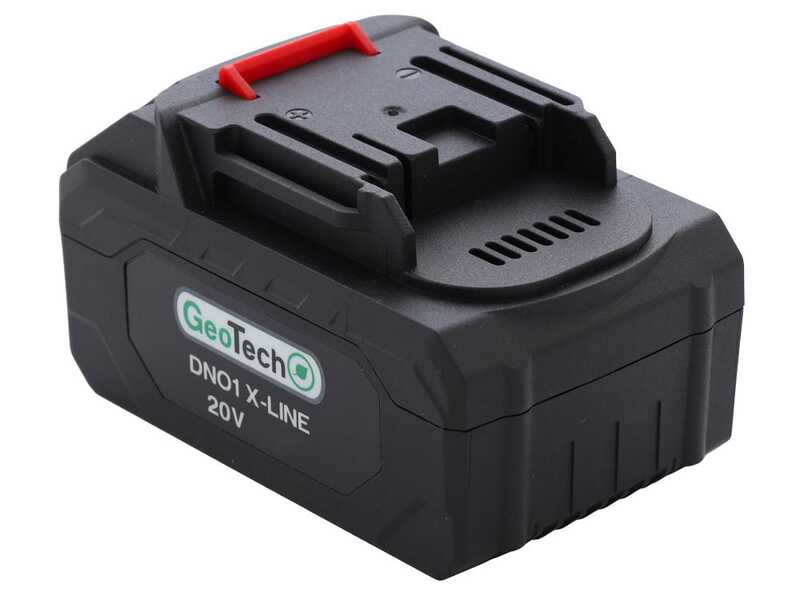 GeoTech X-Line PB-20V - &Eacute;lagueuse sur batterie - 20 V 5 Ah
