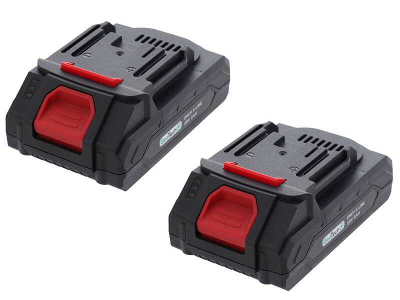 GeoTech X-Line CM-40V - Tron&ccedil;onneuse &eacute;lectrique &agrave; batterie - Guide de 40 cm - 40 V 2 Ah