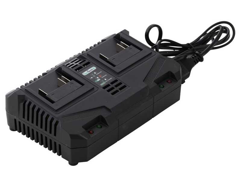 GeoTech X-Line HT-40V - Taille-haie &agrave; batterie - 40 V - 2 &times; 20 V 5 Ah