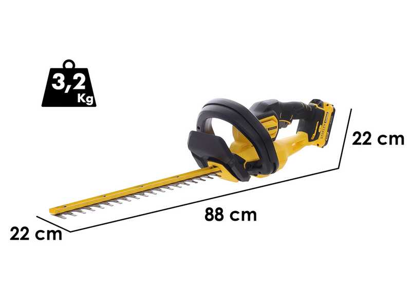 Stanley Fatmax SFMCHT655B-XJ - Taille-haie sans fil - 18 V 55 cm - SANS BATTERIE NI CHARGEUR