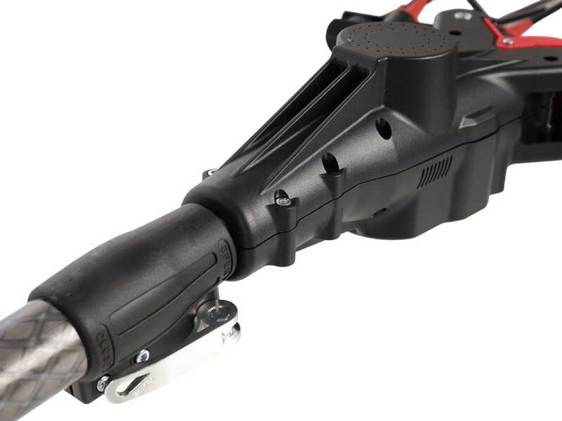 Castellari Vertigo Carbon C 18V - Peigne vibreur 190/240 cm &agrave; batterie lithium-ion - Perche t&eacute;lescopique en carbone - SANS BATTERIE NI CHARGEUR