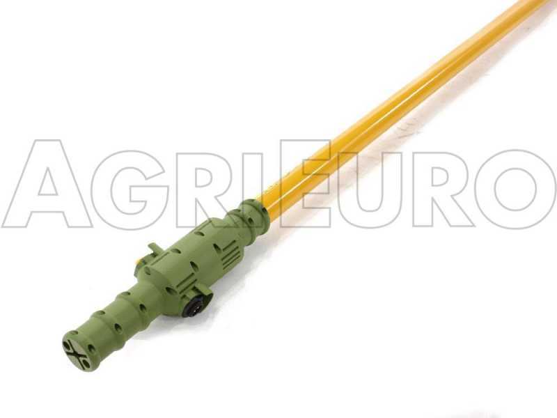 Peigne vibreur &eacute;lectrique &agrave; batterie Oliviero Light 2.0 avec perche fixe en aluminium de 180 cm