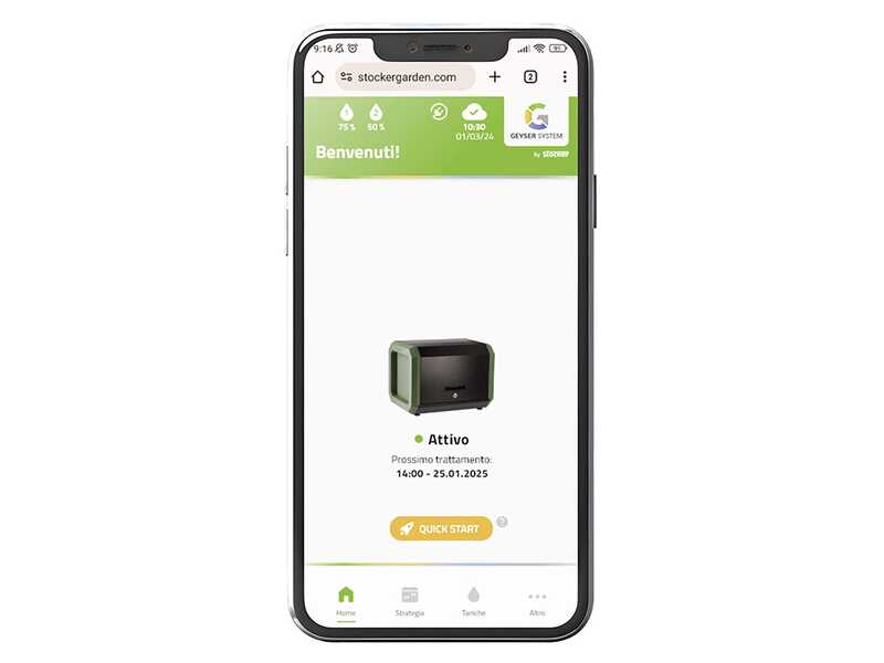 Stocker Geyser Pro Lite - N&eacute;buliseur anti-moustiques pour le jardin - Contr&ocirc;le via l&rsquo;application
