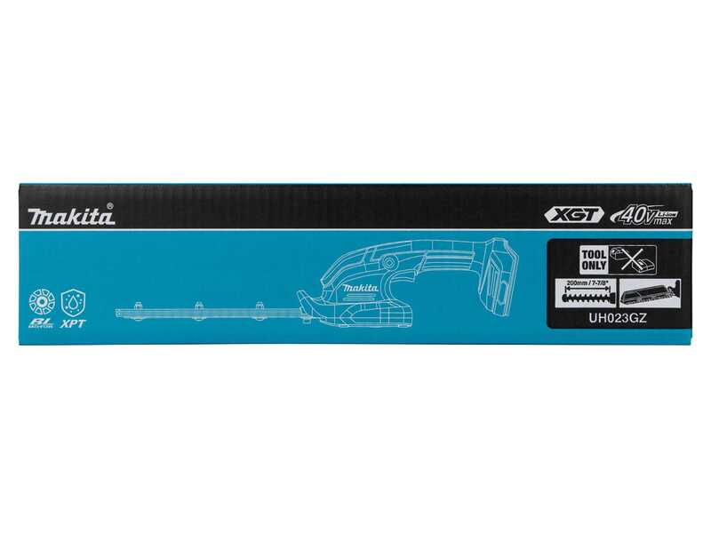 Makita UH023GZ - Taille-haie &agrave; batterie 40 V 4 Ah - Lame de 20 cm
