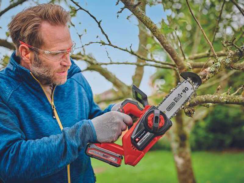 Einhell Fortexxa 18/20 TH - Tron&ccedil;onneuse d'&eacute;lagage &agrave; batterie 18 V 5-8 Ah