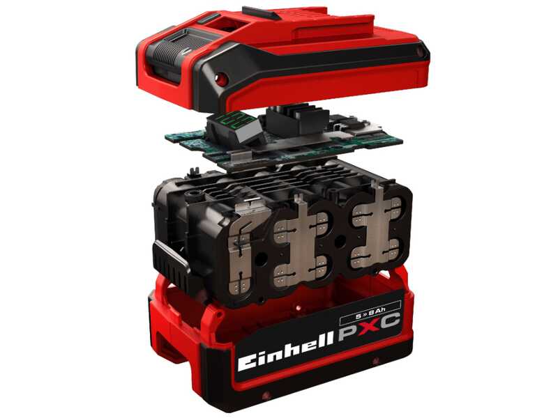 Einhell Fortexxa 18/20 TH - Tron&ccedil;onneuse d'&eacute;lagage &agrave; batterie 18 V 5-8 Ah