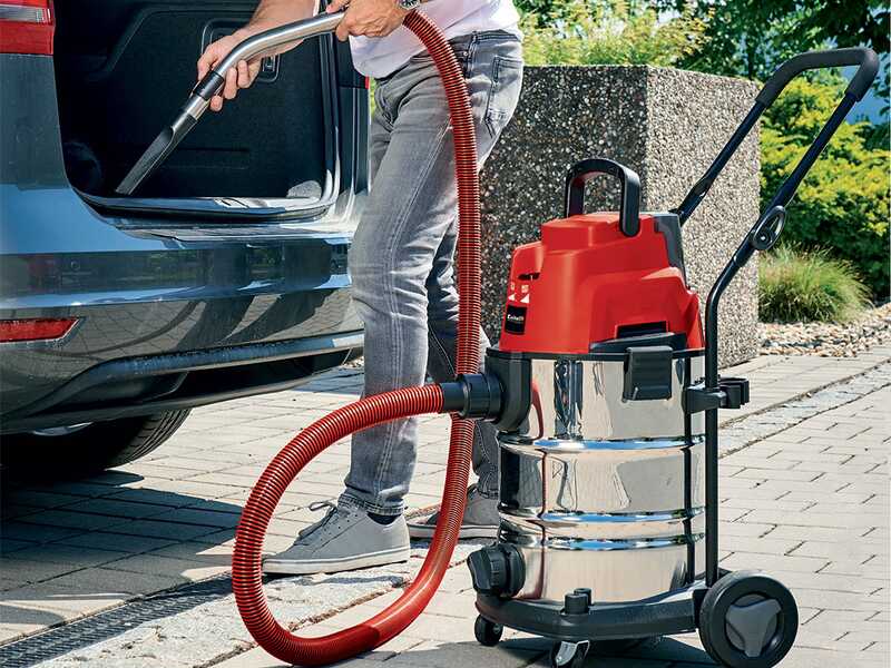 Einhell TE-VC 36/30 Li - Aspirateur eau et poussi&egrave;re &agrave; batterie - 2x 18V 5-8 Ah
