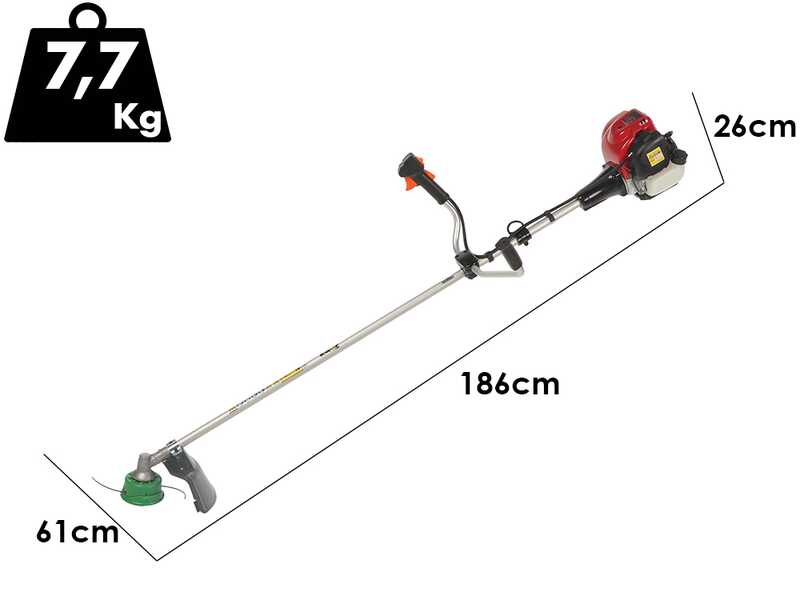 KAAZ HV 350 S - D&eacute;broussailleuse thermique - Moteur Honda GX 35