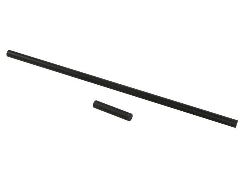 Attila Power 10.2 - Peigne vibreur &eacute;lectrique 200/300 cm &agrave; batterie de type automobile avec c&acirc;ble inclus - Perche fixe en aluminium + Rallonge