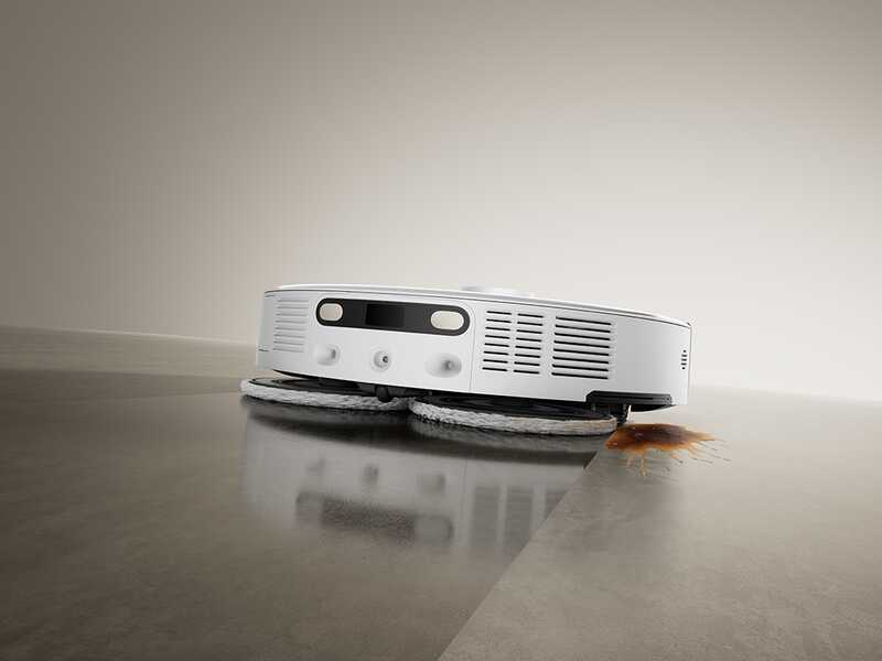 MOVA P70 Pro Ultra - Robot aspirateur laveur de sols - Station automatique, puissance d'aspiration 30 000 Pa