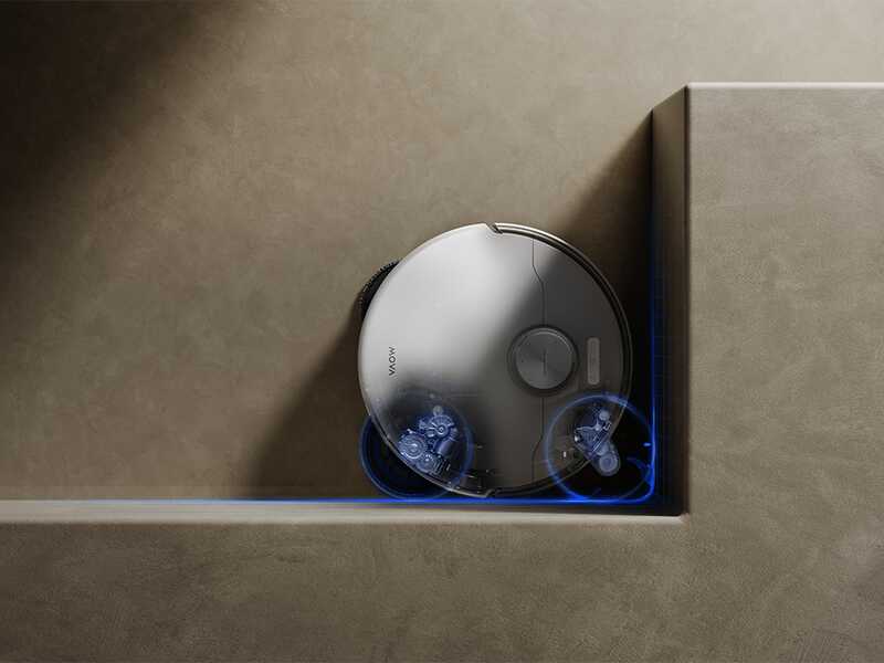 MOVA P70 Pro Ultra - Robot aspirateur laveur de sols - Station automatique, puissance d'aspiration 30 000 Pa