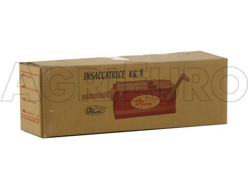 Poussoir manuel &agrave; saucisse de table en INOX Palumbo Pavi - double vitesse - Capacit&eacute; 8 Kg