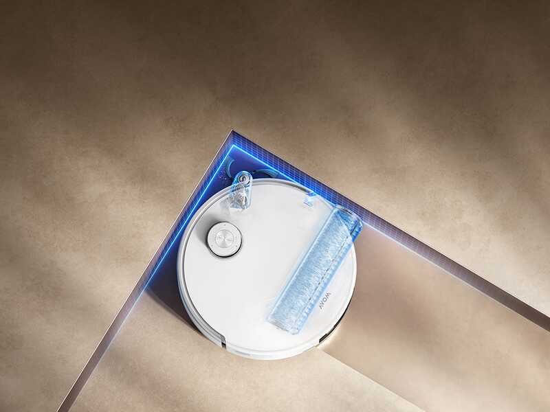 MOVA Z60 Ultra Roller autonome - Robot aspirateur et laveur de sols - Station automatique - Puissance d'aspiration 26 000 Pa