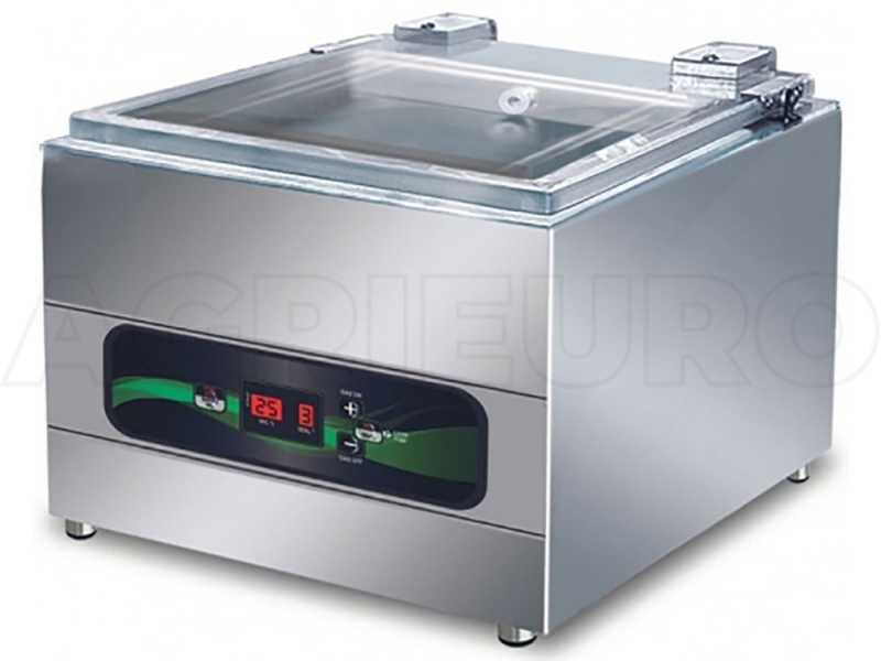 Machine sous vide &agrave; cloche Euro 3000 Inox - Barre soudure de 30 cm