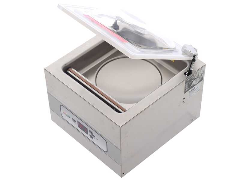 Machine sous vide &agrave; cloche Euro 3500 Inox - Barre de soudure 35 cm