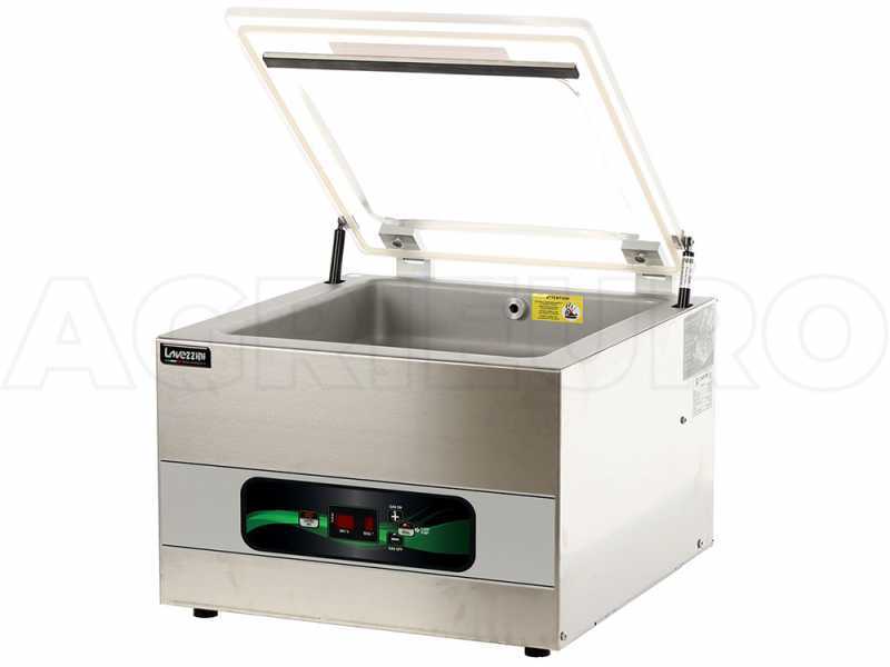 Machine sous vide &agrave; cloche Euro 3500 Inox - Structure Inox - barre soudure 35 cm