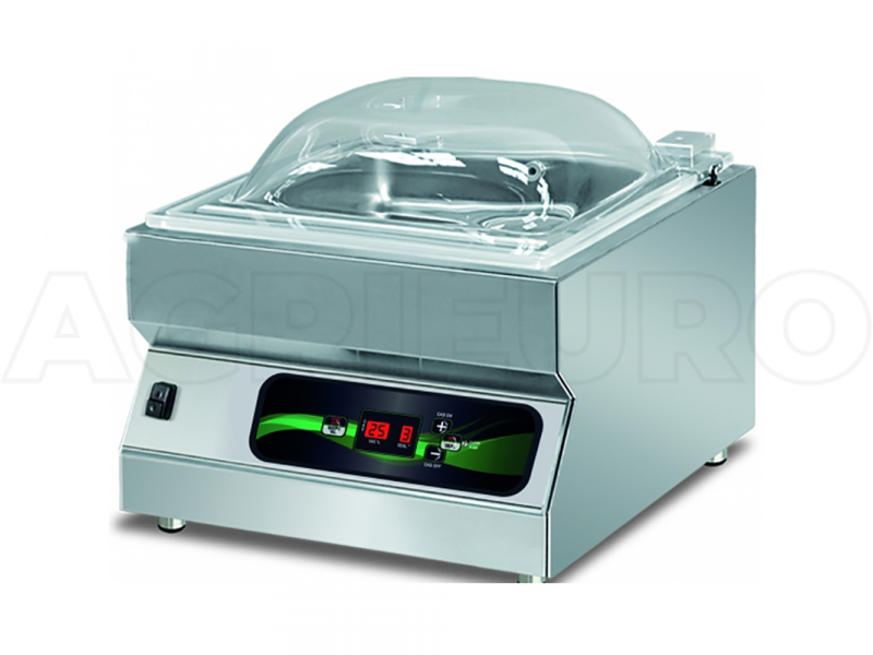 Machine sous vide alimentaire - 1 000 W - 26 cm - Inox