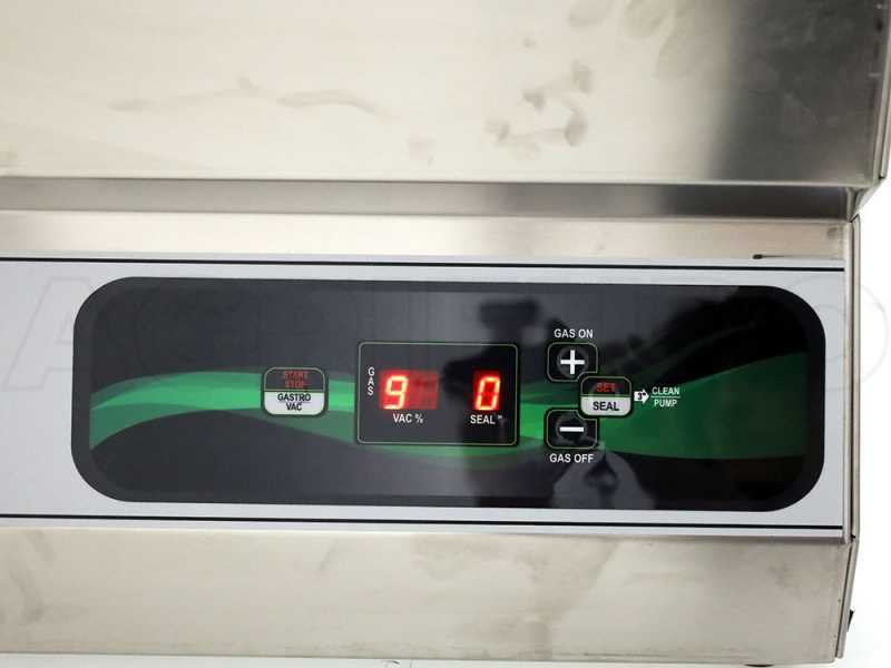 Machine sous vide automatique &agrave; cloche Euro 4100 Pro Inox - barre de soudure 40 cm