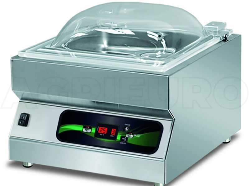 Machine sous vide &agrave; cloche Euro 4100 Pro Inox - Barre de soudure 40 cm