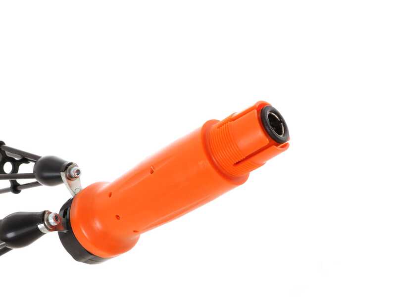 Jolly Italia V34 - Peigne vibreur &eacute;lectrique 220/315 cm &agrave; batterie - Perche fixe en aluminium - 2 in 1 - SANS BATTERIE NI CHARGEUR
