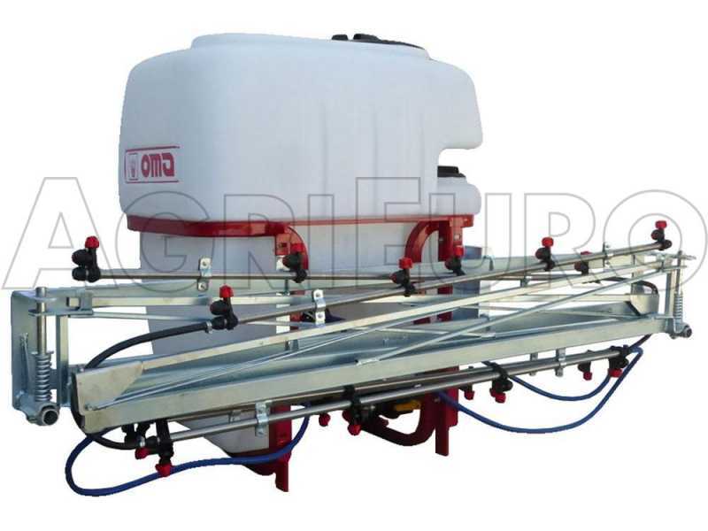 Pulv&eacute;risateur port&eacute; &agrave; tracteur 400 litres OMA pour d&eacute;sherbage - pompe Comet APS 71