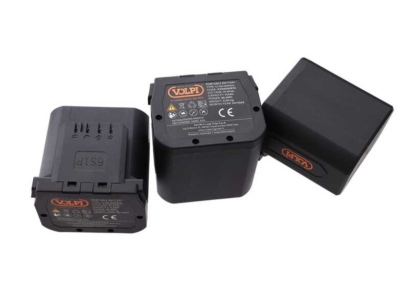 Volpi Super Bomber 295XL &ndash; Peigne vibreur &eacute;lectrique pour olives 240/360 cm &agrave; batterie type automobile avec c&acirc;ble inclus &ndash; Perche t&eacute;lescopique