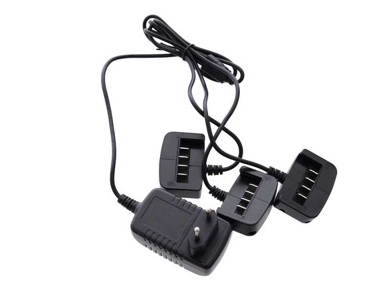 Volpi Super Bomber 295L - Peigne vibreur &eacute;lectrique pour olives 210/300cm &agrave; batterie 12 V - C&acirc;ble avec pinces inclus - Perche t&eacute;lescopique 210 &agrave; 300 cm