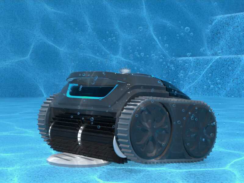 Wybot S1 - Robot nettoyeur de piscine &agrave; batterie - Gestion par App