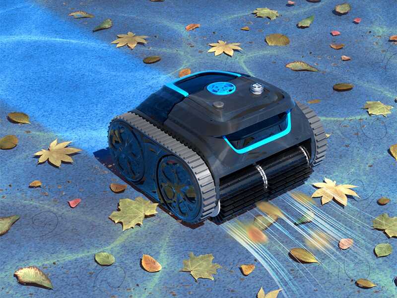 Wybot S1 - Robot nettoyeur de piscine &agrave; batterie - Gestion par App