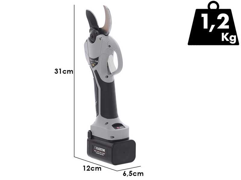 Blackstone GPX 32 - S&eacute;cateur &eacute;lectrique - 2 x 16.8 V 2 Ah - Diam&egrave;tre de coupe 32 mm