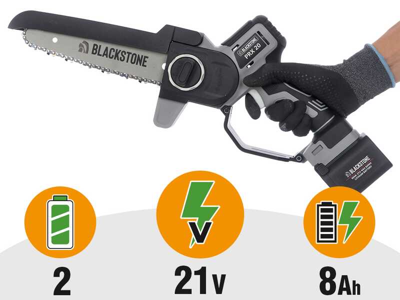 BlackStone PRX 20 - &Eacute;lagueuse sur batterie - 2 x 21 V 4 Ah