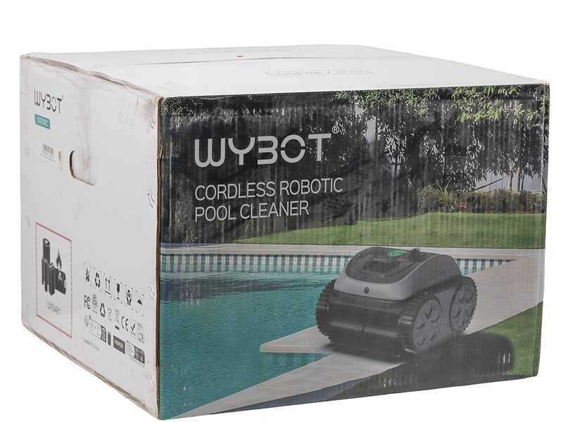 Wybot Osprey 800 - Robot nettoyeur de piscine sans fil - Gestion par App