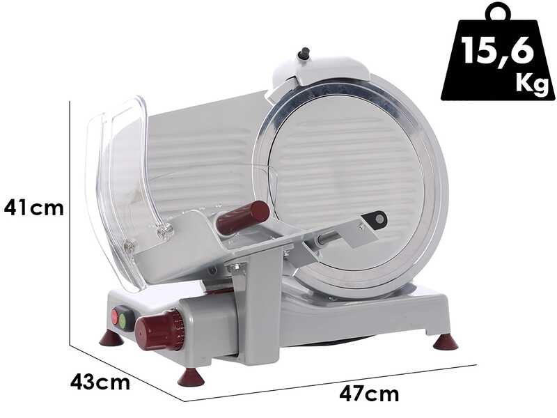 R.G.V. Luxury 300 ES - Trancheuse avec lame de 300 mm - 180 W